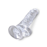 King Cock Clear 8" Cock With Balls