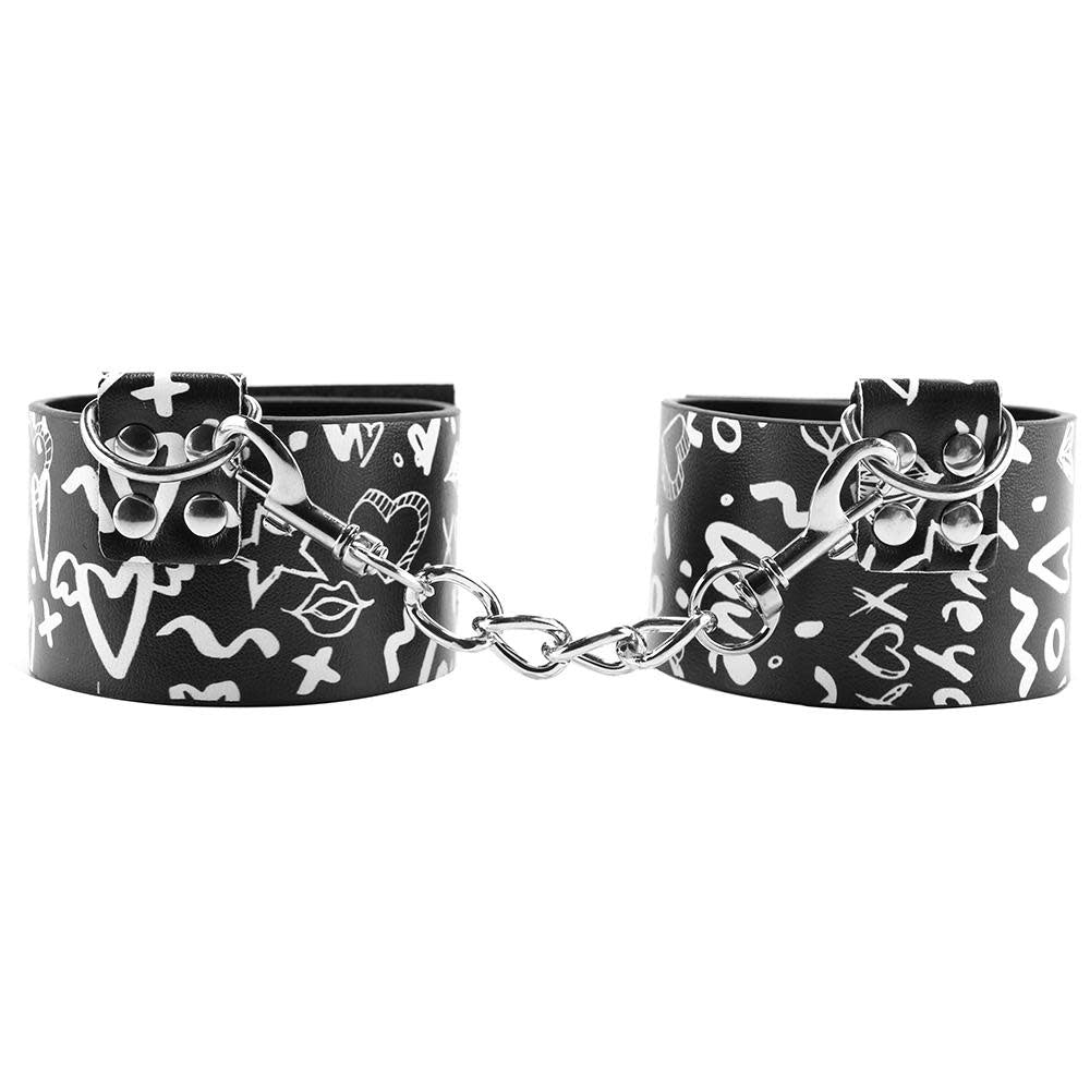 Printed Ankle Cuffs - Love Street Art