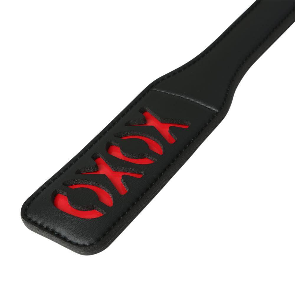 Sex and Mischief XOXO Paddle  - Black