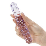 Purple Rose Nubby Dildo