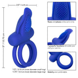 Silicone Rechargeable Dual Pleaser Enhancer