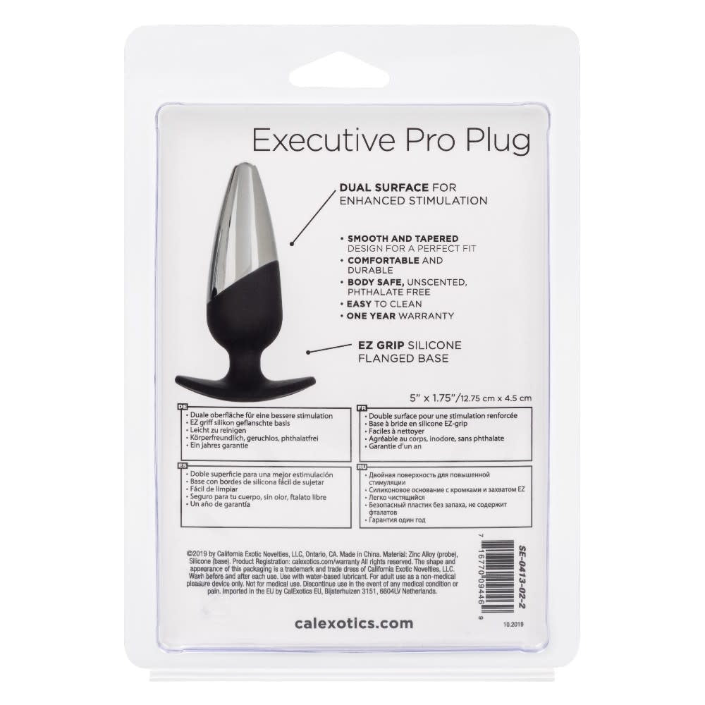 Executive Pro Hybrid Anal Plug