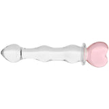 8" Sweetheart Glass Dildo