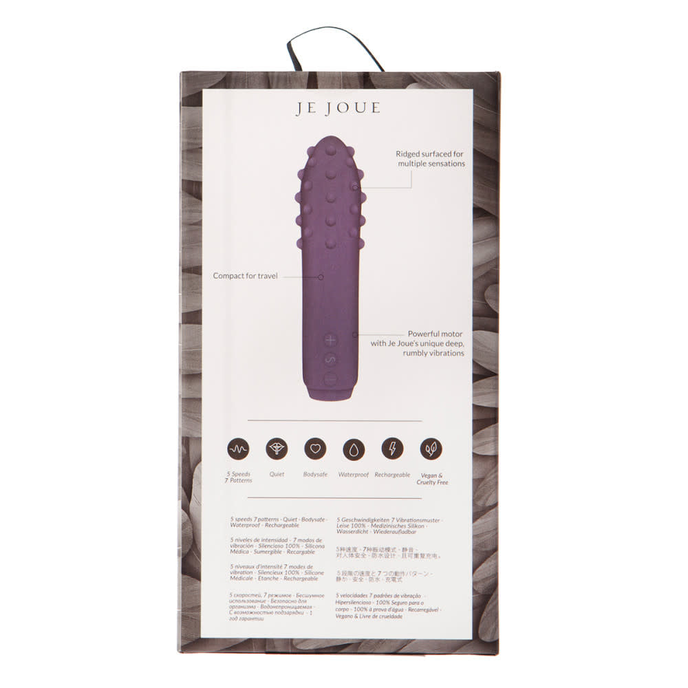 Je Joue Duet Clitoral Vibrator - Purple