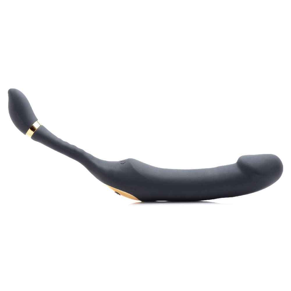 Inmi Pleasure Pose Come Hither Vibe w/Poseable Clit Stimulator