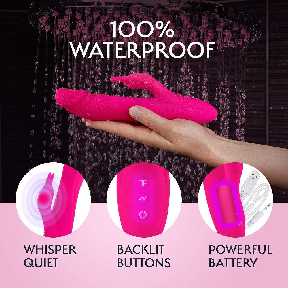 Booster Silicone Rotating Rabbit Vibrator