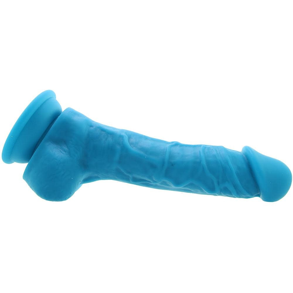 Colours Pleasures 7 inch Dildo - Blue