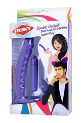 Double Delight Dual Insertion Cock Ring