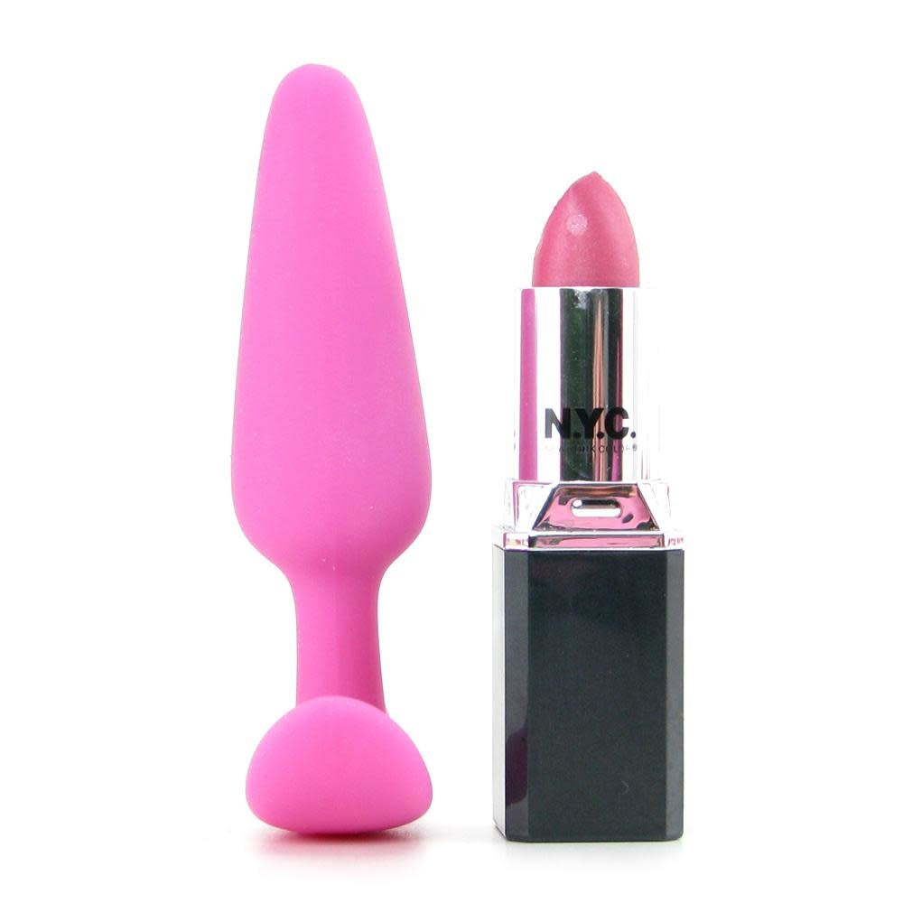 Mood Naughty Silicone Anal Plug Small Pink