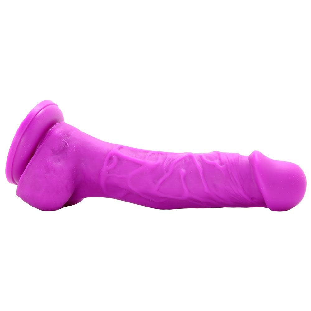 Colours - Dual Density - 5" Dildo - Purple