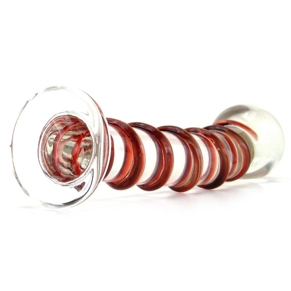 Mr. Swirly Glass Dildo