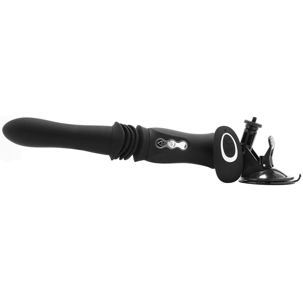 Max Maia Silicone Thrusting Love Machine - Black