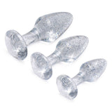 Glitter Gem Anal Plug Set