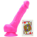 Colours Pleasures 7 inch Dildo - Pink