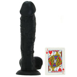 Colours Pleasures 8 inch Dildo - Black