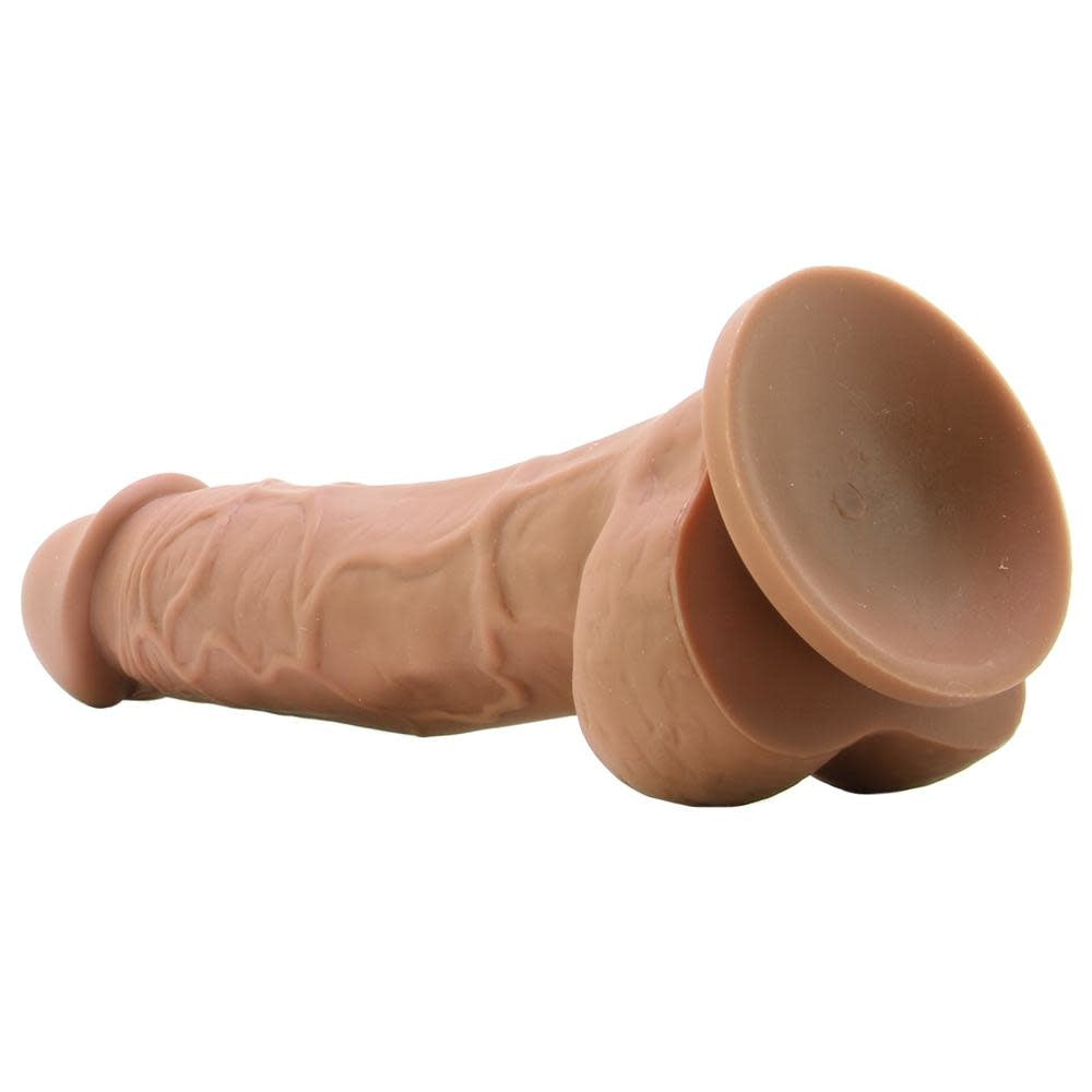 Colours Pleasures - 5 Inch Dildo - Brown