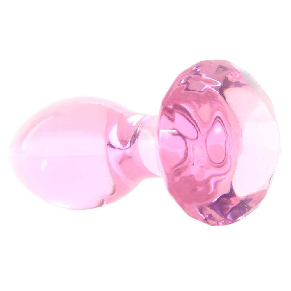 Icicles No. 79 Glass Diamond Plug - Pink