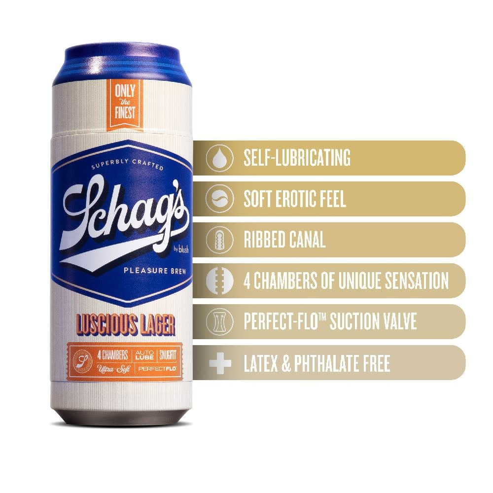 Schag's Beer Can Male Masturbator Luscious Lager