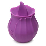 The Rose Bloomgasm Licking Vibrator - Purple