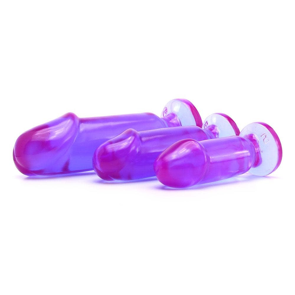 Crystal Jellies Anal Starter Kit - Purple