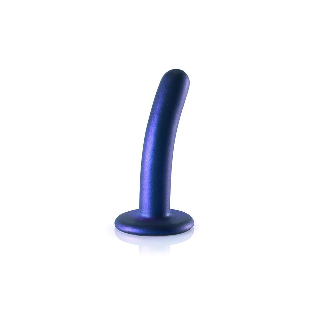 Smooth G-Spot Dildo - 5 Inch Metallic