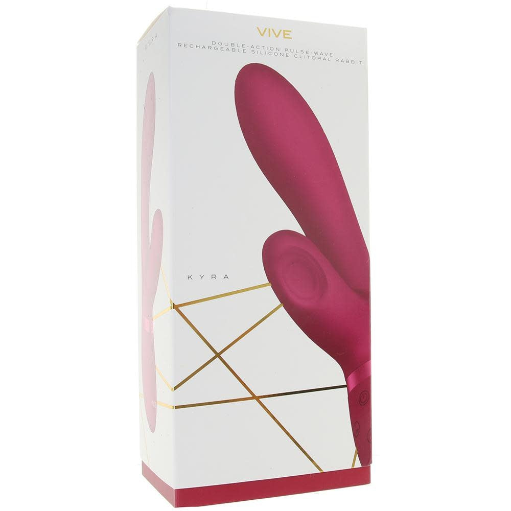 Vive Kyra Pulse Clitoral Rabbit Vibrator