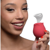 The Rose Bloomgasm Suction Vibrator - Red