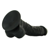 Colours Pleasures 8 inch Dildo - Black