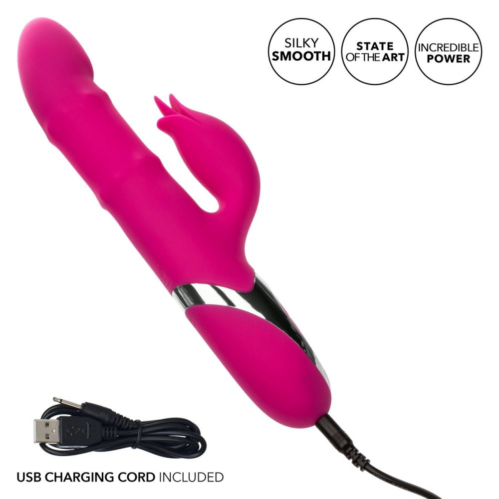 Enchanted Embrace Up and Down Beaded Rabbit Vibrator