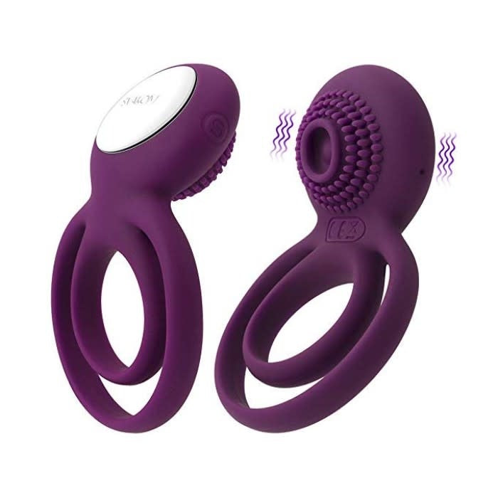 Tammy Double Ring Vibrating Cock Ring