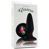 Glams Rainbow Gem Silicone Butt Plug