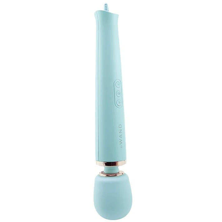 Le Wand Powerful Plug-In Vibrating Massager - Sky Blue