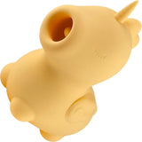 Unihorn - Bean Blossom Thick Flicking Tongue Vibe - Yellow