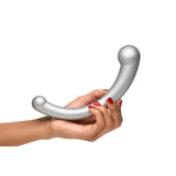 Vibra-Crescent Silicone Dual Ended Dildo