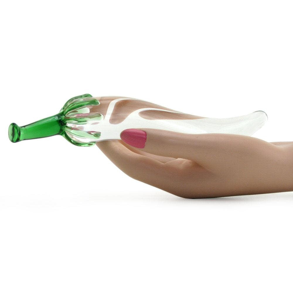 Chili Pepper Glass Dildo