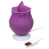 The Rose Bloomgasm Licking Vibrator - Purple