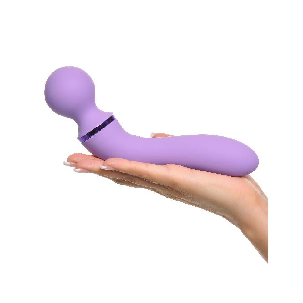 Duo Wand Silicone Rechargeable Massage-her