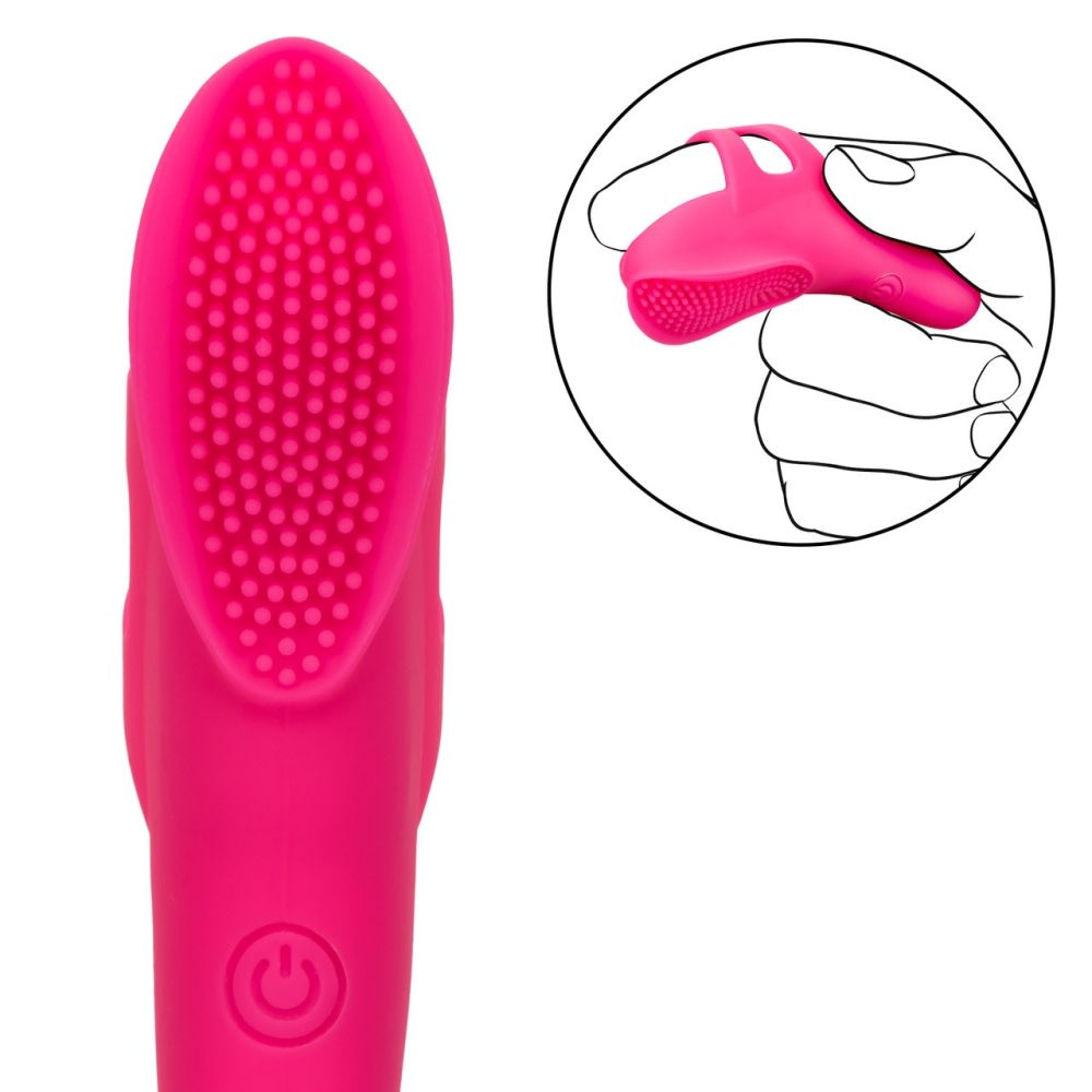 Neon Vibes The Nubby Vibe Finger Vibrator