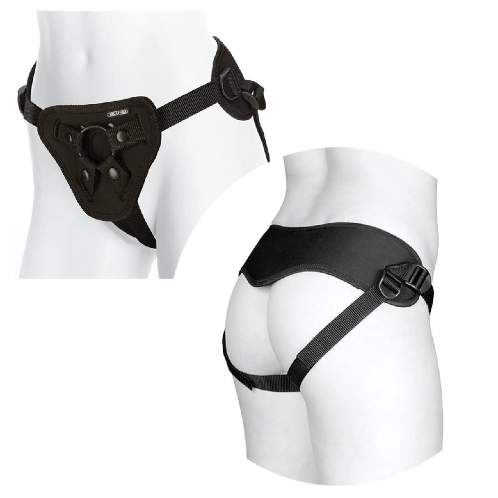 Vac-U-Lock - Chest & Suspender Harness With Plug