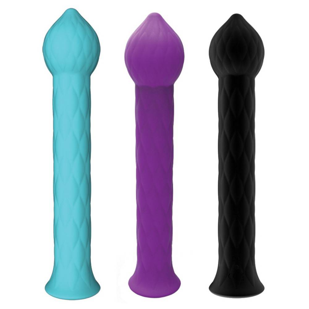 Silicone Diamond Wand Vibrator