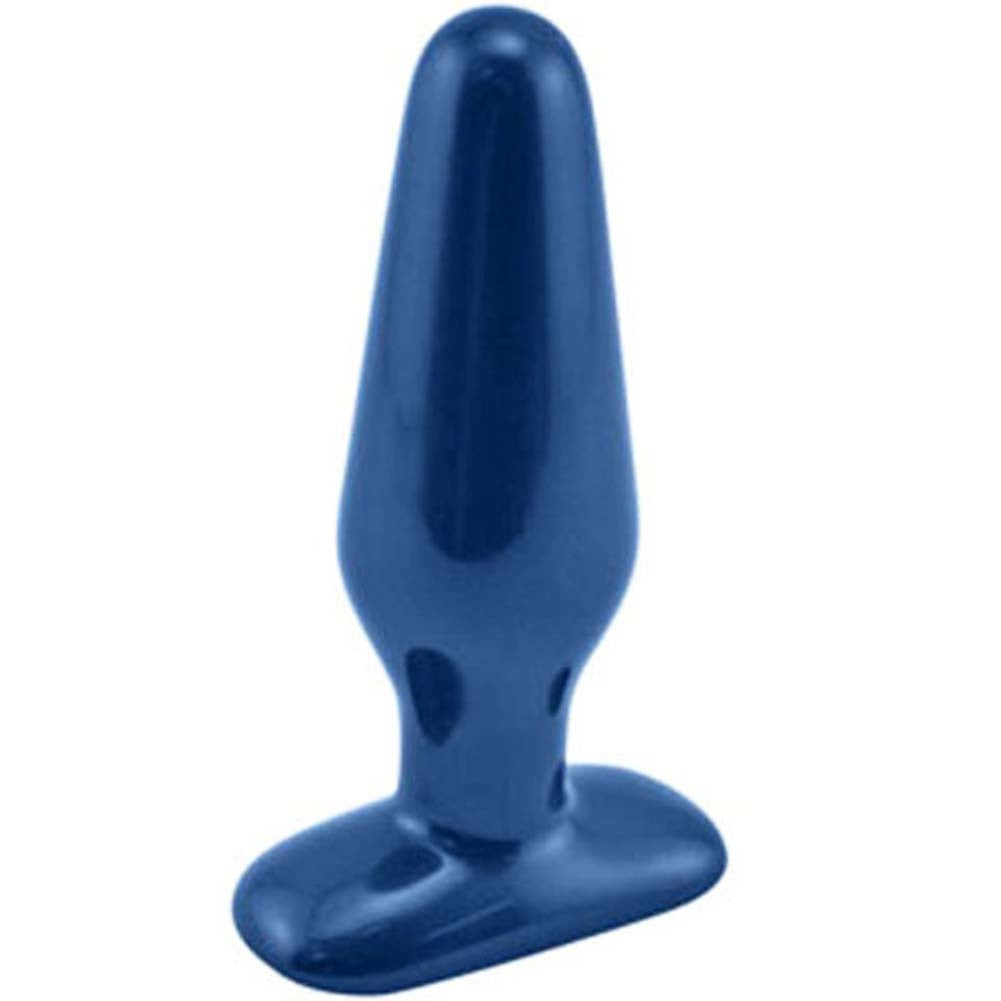 Pretty Ends Iridescent Butt Plug - Medium - Midnight Blue