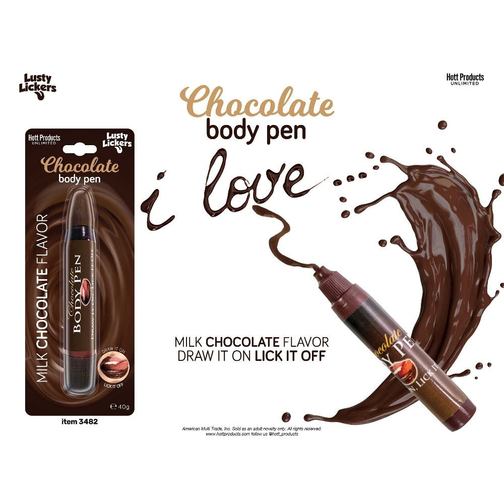 Milk Chocolate Edible Body Pen