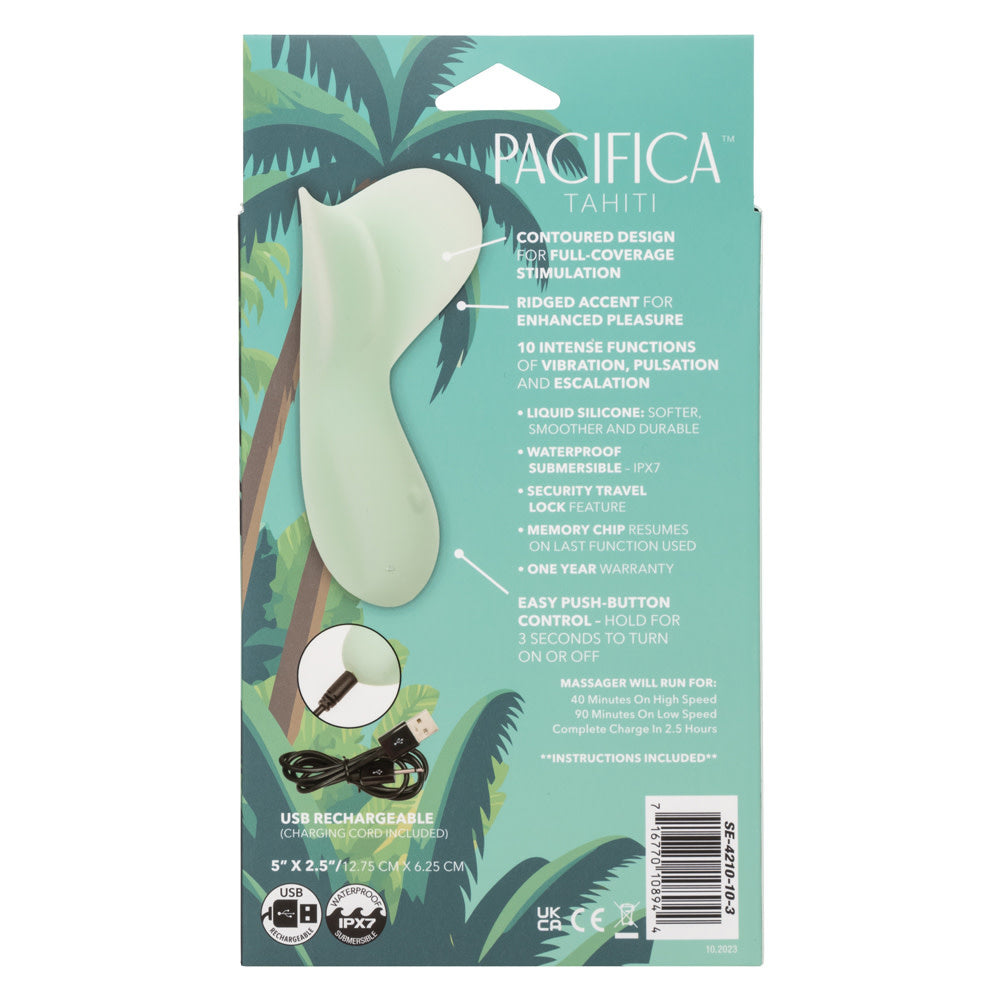 Pacifica Tahiti Contoured Silicone Massager