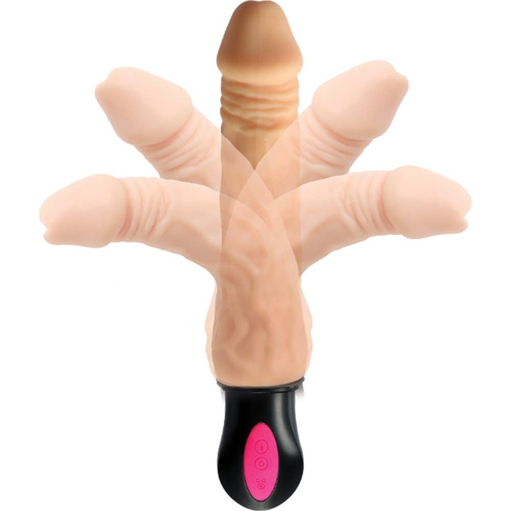 Skinsations Vibrating Warming Dildo