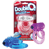 Double O 6 Vibrating Double Cock Ring (Assorted)