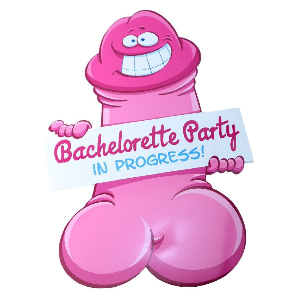 Bachelorette Pecker Wall Decorations