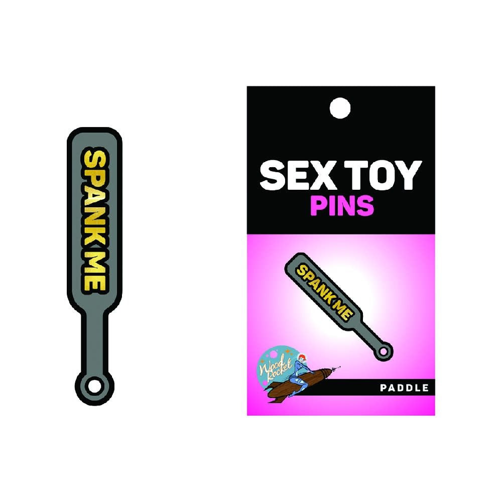 Spank Me Paddle Pin