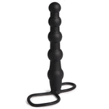 Silicone Love Rider Beaded Dual Penetrator