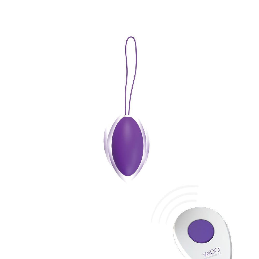 Peach Remote Vibrating Kegel Ball