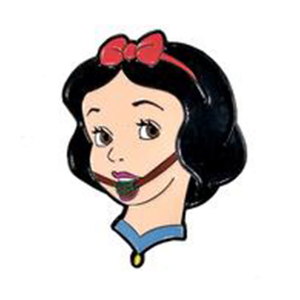 Snow White Ballgag Pin